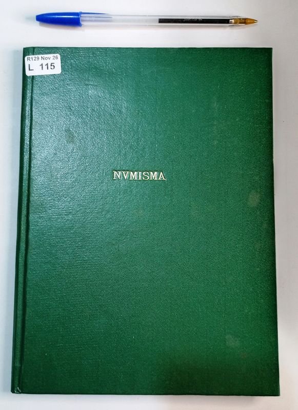 Publicación Numisma: Numismática Moderna, Sociedad Iberoamericana de Estudios Numismáticos, 1958