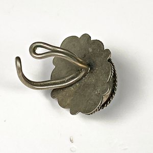 Collar de Cristal Dos Vueltas y Anillo con Piedra Celeste - imagen 4