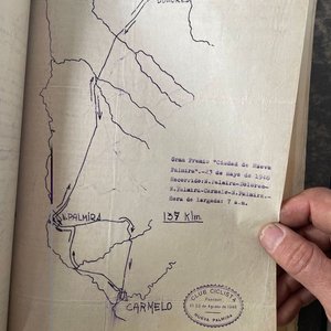 Carpeta Federación Ciclista Uruguaya: Actas, Sellos, Reglamentos y Notas de Clubes (1948+) - imagen 3