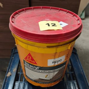 Impermeabilizante Acrílico Sikacryl Rojo Balde 5kg - imagen 2
