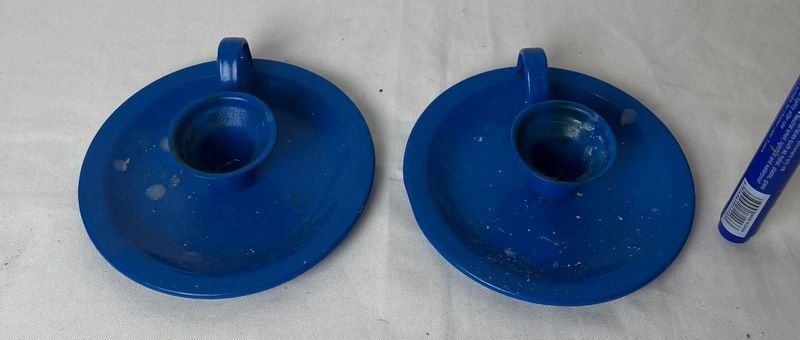 Palmatorias - Artículos de Plástico Azul - imagen 3