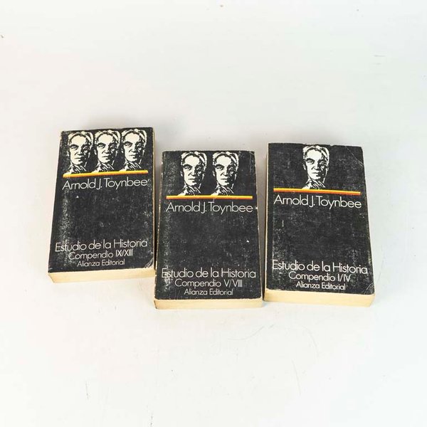 3 Tomos "Estudio de la Historia" de Arnold J. Toynbee - Alianza Editorial - imagen 1