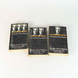 Lote anterior: 3 Tomos "Estudio de la Historia" de Arnold J. Toynbee - Alianza Editorial
