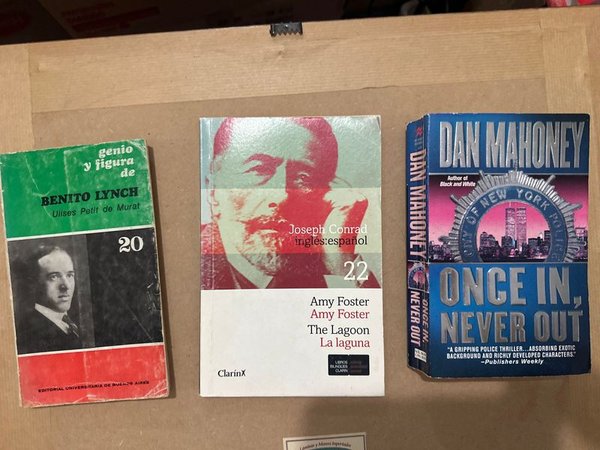 Libros: Genio y Figura de Benito Lynch, La Laguna y Once in Never Out