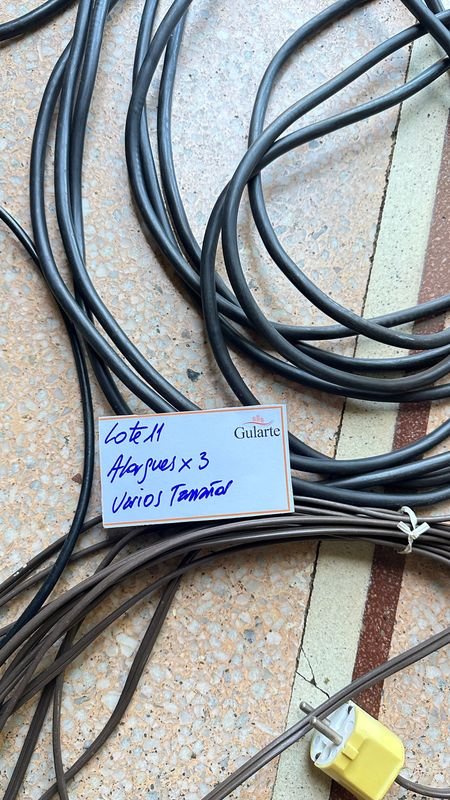 Alargues y cables varios para venta - imagen 4