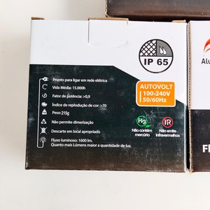Lote: 5 Focos led 20w 12 spots - imagen 3