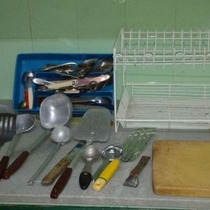 Set de Accesorios de Cocina con Escurridor y Cubiertos - imagen 1
