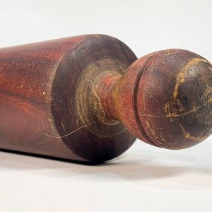 Palote de Amasar Vintage de Madera Dura - imagen 3