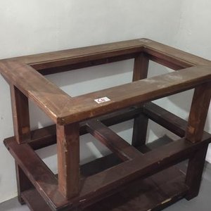 Lote anterior: Juego de 2 Mesas Ratonas de Madera Oscura