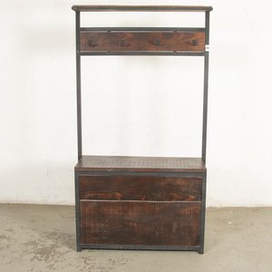 Lote anterior: Mueble Baúl con Perchero de Metal y Madera Oscura