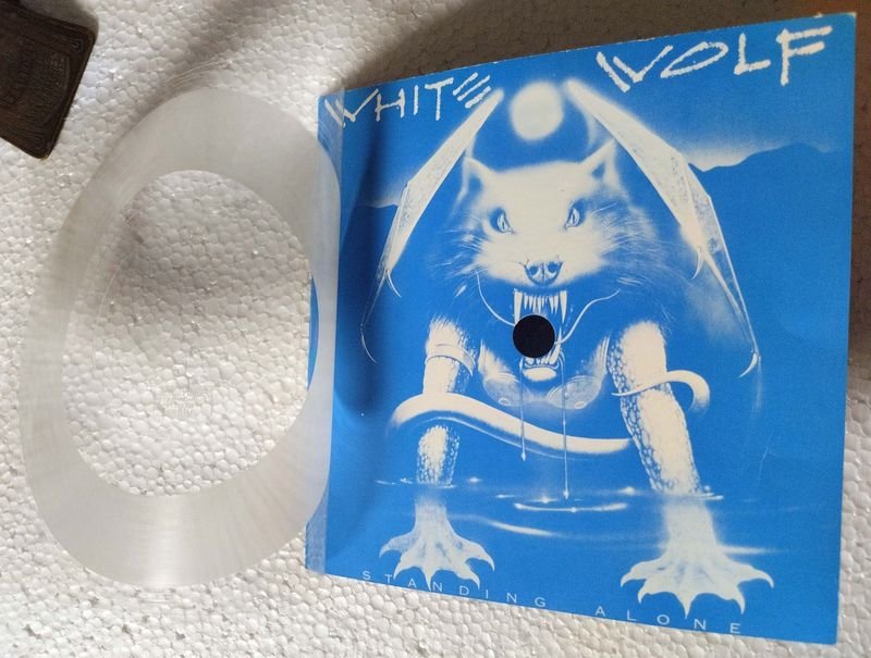 Vinilo Promocional White Wolf - Standing Alone, 1984 - imagen 3