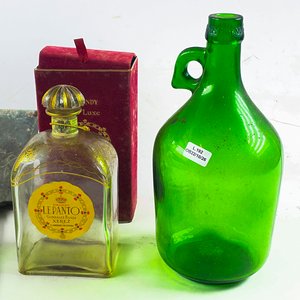 Lote de 4 piezas: Botellones, damajuanas y pala de estufa - imagen 2