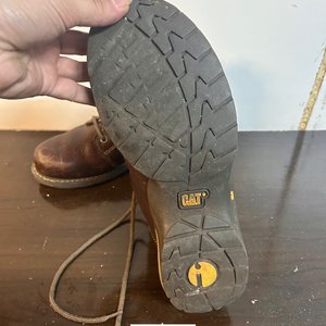 Botas Caterpillar Marrones de Cuero Talle 38/39 - imagen 4