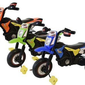 Triciclo Eléctrico Infantil Tipo Moto con Luces y Música - imagen 2