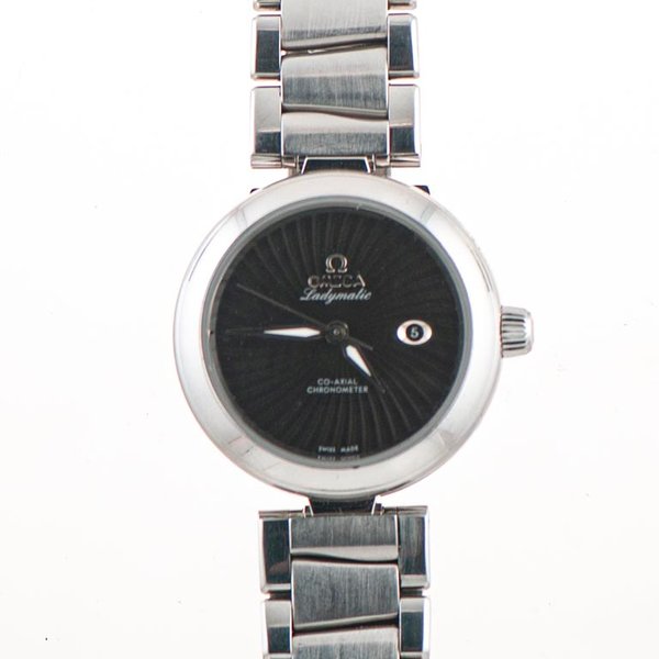 Reloj Omega Ladymatic Dama Automático Acero con Caja y Tarjetas