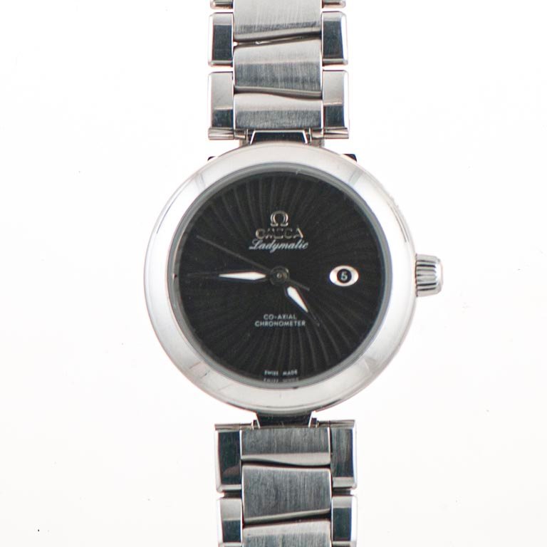 Reloj Omega Ladymatic Dama Automático Acero con Caja y Tarjetas