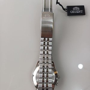 Reloj Orient Automático 3 Estrellas Acero Inoxidable Esfera Dorada Día/Fecha - imagen 6