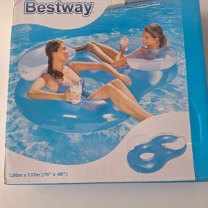 Gomon Doble Bestway 188 x 117 cm para Piscina - imagen 2
