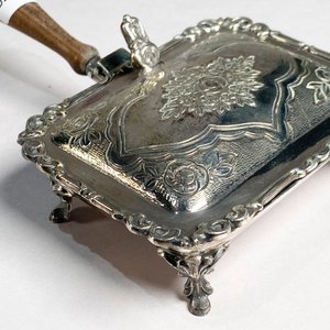 Puchero de Plata 925 con Cabo de Madera - Camusso Peru - imagen 3