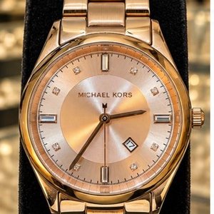 Reloj Michael Kors MK6336 Oro Rosa Champagne Cristal - imagen 2