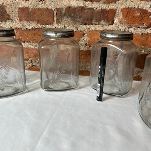 Lote de 4 Frascos Antiguos Coca Cola de Vidrio con Tapa de Aluminio - imagen 9