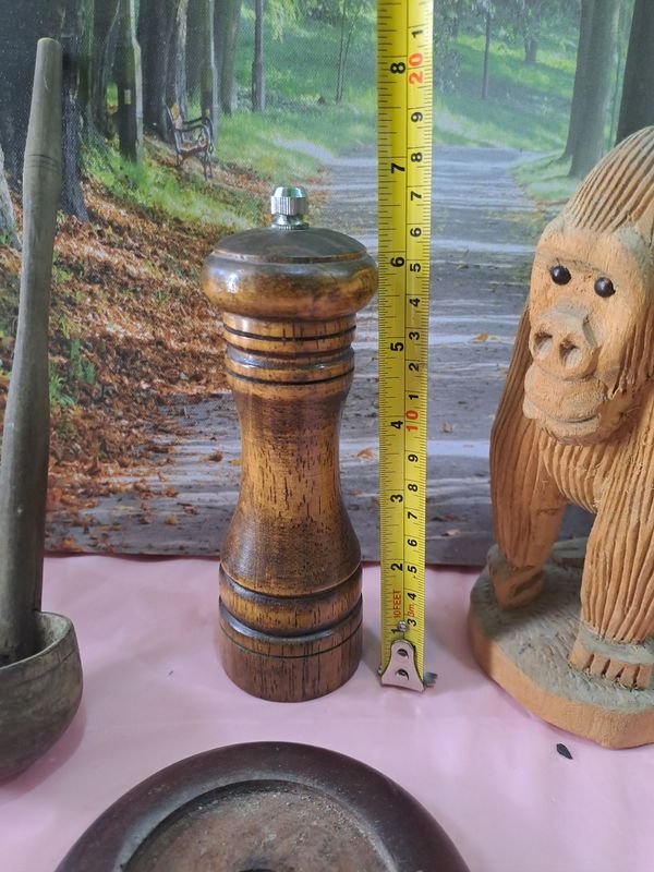 Lotes de antigüedades en madera y metal - imagen 3