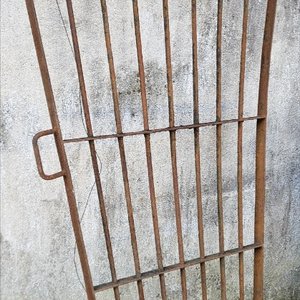 Puerta hierro maciza de tubo de manga ganadera - imagen 2