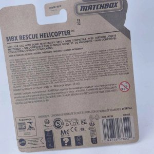 Helicóptero Matchbox MBX Rescue Helicopter - imagen 3