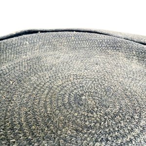Centro de Mesa Circular de Tela Gris Oscuro - Diámetro 54 cm - imagen 3
