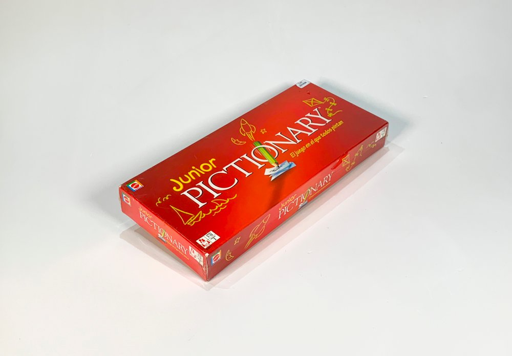 Juego de Mesa Pictionary Junior Caja Roja Mattel