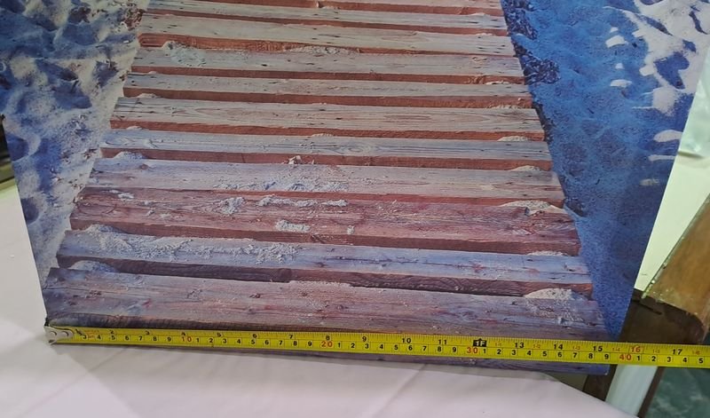 CUADRO DECORATIVO EN LONA - PINTURA AL AIRE LIBRE - imagen 3