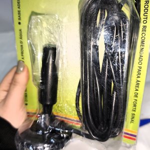 Antena TV Digital HD Magnética con Cable Coaxial de 5 Metros - imagen 3