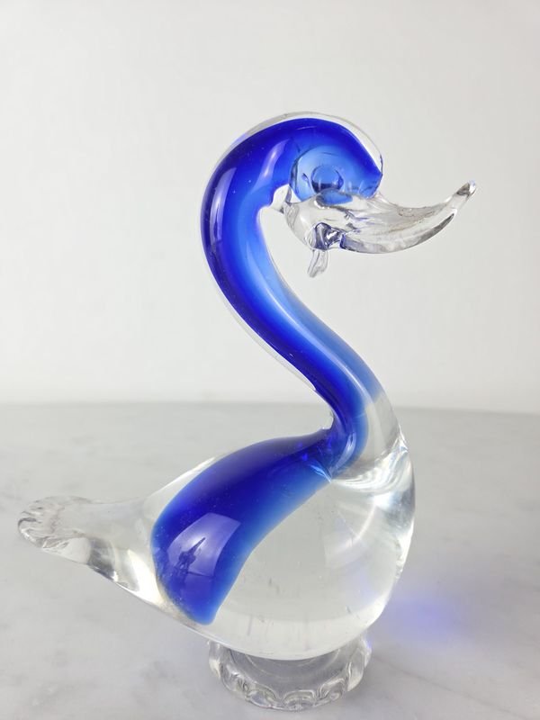 Lote siguiente: Figura de pato en cristal Murano