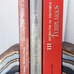 Lote de 3 Libros: El Código Da Vinci Al Descubierto, El Continente Misterioso y 111 Secretos De Historia Sobre Templarios - imagen 2