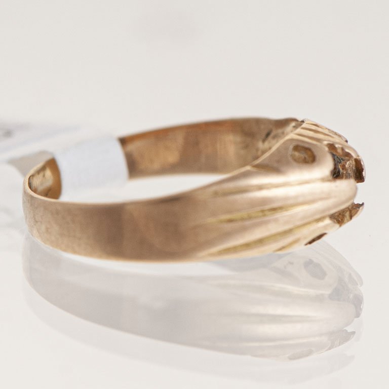 Anillo de Oro con Piedra Faltante - imagen 2