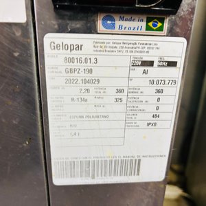 Lote #030 – Bajo mostrador en acero inoxidable con topinera marca ¨Gelopar¨ modelo 800 16.01.3, dos puertas – 190x70x130cm - imagen 2
