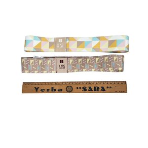 Set de 2 Bandas Elásticas de Resistencia Cortas (6kg y 7kg) - imagen 3