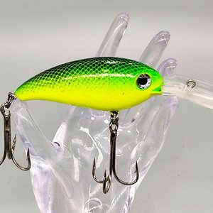 Lote anterior: Señuelo Artificial Crankbait Verde y Amarillo con Babero y 2 Anzuelos