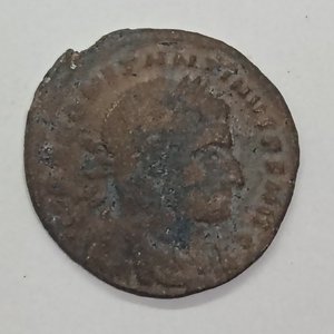 Moneda Romana Antigua de Constantino el Grande - Sol Invictus - imagen 2