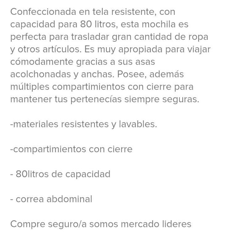 Mochila Escalar para Caminata - imagen 8