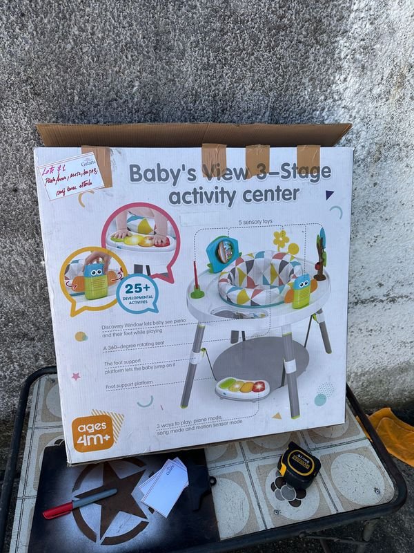 Lote anterior: Centro de Actividades para Bebés con Funciones y Accesorios