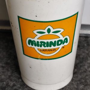 Vaso de Plástico Mirinda Naranja Bugs Bunny Años 90 - imagen 3