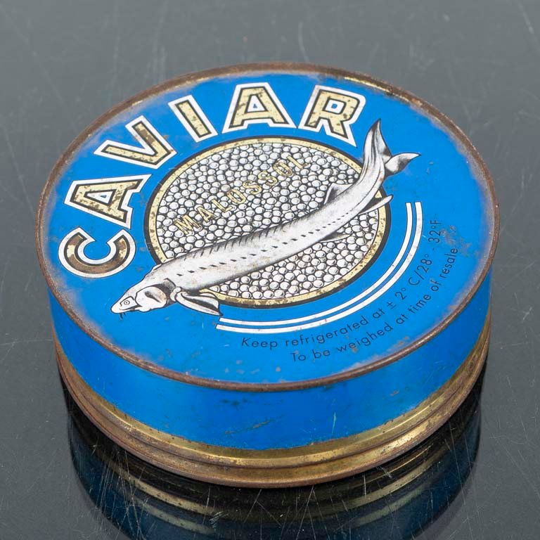 Lote siguiente: Lata de caviar vintage - Medidas: 16x6cm