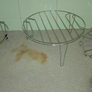 Asaderas de Aluminio y Esmaltada con Rejilla y Posa Fuentes - imagen 2