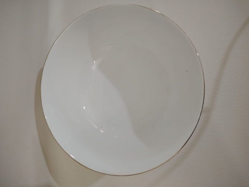 Ensaladera de porcelana china con cuchara - imagen 6
