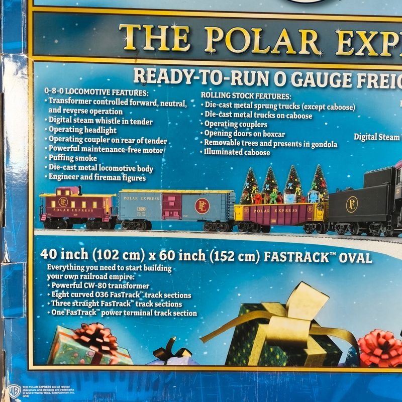 Juguetes de ferrocarril de alta calidad con tema Polar Express - imagen 6