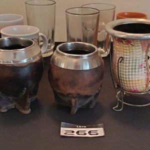 Lote de Tazas, Mates y Vasos de Vidrio - imagen 5