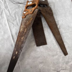 Lote de 3 Serrruchos Antiguos para Carpintería - imagen 3