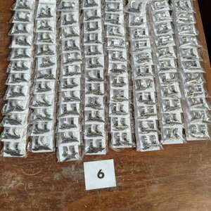 Lote siguiente: 96 Pares de Caravana de Acero Inoxidable