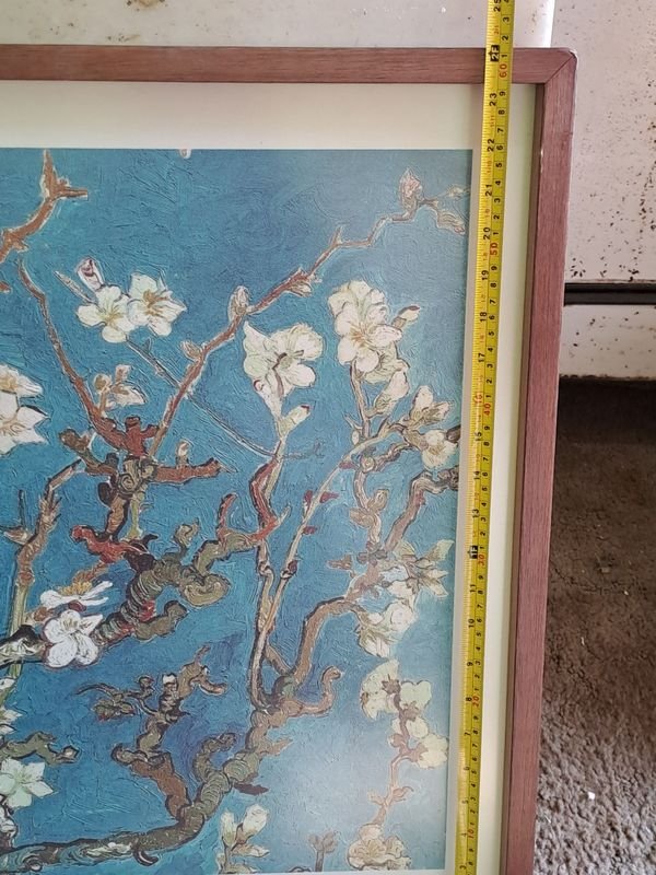 Reproducción de la famosa obra de arte 'Almendro en Flor' de Vincent Van Gogh - imagen 3